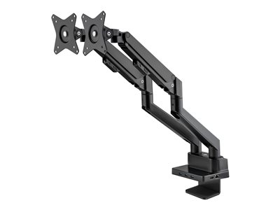 MANHATTAN Alu 2-Monitorhalterung 17-32 + 8-in1-Dockingst. von Manhattan