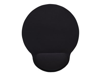 MANHATTAN Mauspad Schaumstoff mit Handballenauflage schwarz retail MANHATTAN Mauspad Schaumstoff mit Handballenauflage schwarz retail von Manhattan