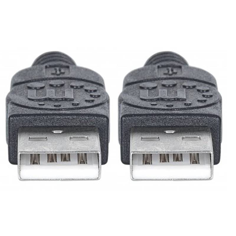 MANHATTAN USB 2.0 Anschlußkabel 1m A-Stecker/A-Stecker von Manhattan