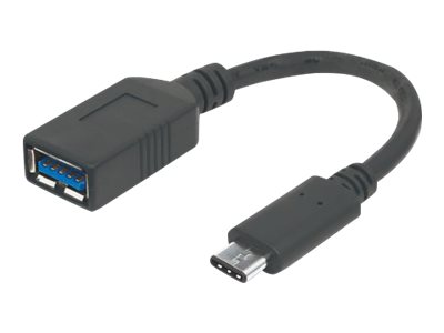 MANHATTAN USB-C Kabel C-Stecker - A-Buchse 12cm USB 3.1 Gen1 MANHATTAN USB-C Kabel C-Stecker - A-Buchse 12cm USB 3.1 Gen1 von Manhattan