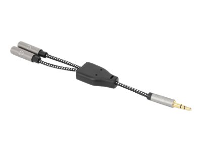 MH Kopfhörer-Y-Kabel mit Aux 3,5mm MH Kopfhörer-Y-Kabel mit Aux 3,5mm von Manhattan