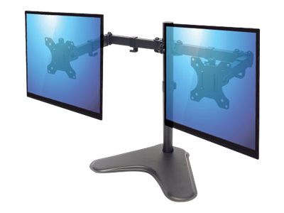 MH Standfuss mit Monitorarm fuer 2 Monit von Manhattan