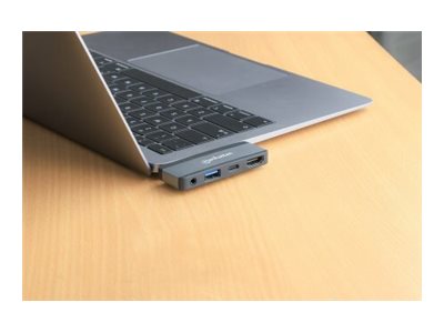 MH USB-C PD auf HDMI 4-in-1 Mobile Dock MH USB-C PD auf HDMI 4-in-1 Mobile Dock von Manhattan