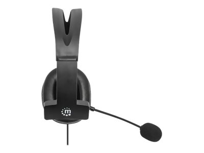 MH USB Mono Headset Over-Ear bi-Mikro von Manhattan