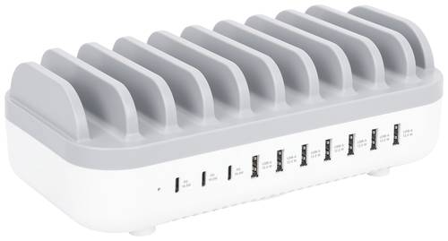 Manhattan 10-Port USB Power Delivery 120W Lade- und Managementsystem Station von Manhattan