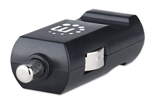 Manhattan 101714 PopCharge USB Kfz-Ladegerät schwarz von Manhattan
