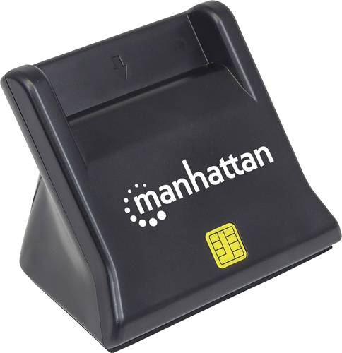 Manhattan 102025 USB-Smartcard/SIM Chipkartenleser von Manhattan