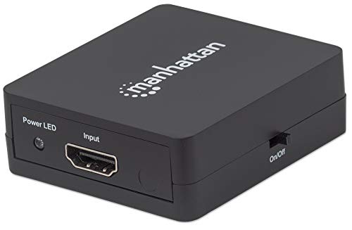 Manhattan 1080p 2-Port HDMI-Splitter Strom über USB schwarz von Manhattan
