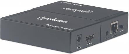 Manhattan 1080p HDMI over IP Extender Kit - Video-/Audio-/Infrarot-Übertrager - bis zu 200 m (207959) von Manhattan
