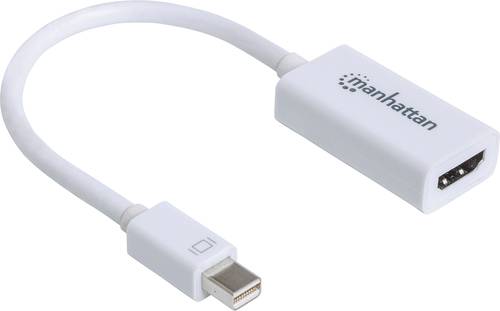 Manhattan 151399 Mini-DisplayPort Adapter [1x Mini-DisplayPort Stecker - 1x HDMI-Buchse] Weiß 12.00 von Manhattan