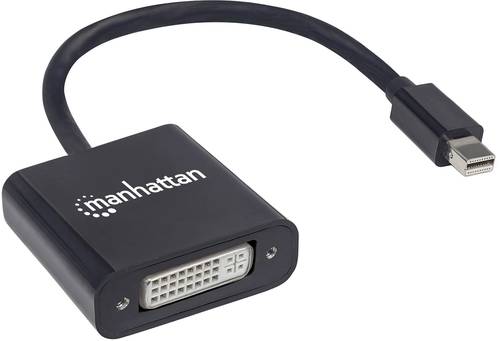 Manhattan 152549 Mini-DisplayPort Adapter [1x DVI-Buchse 24+5pol. - 1x Mini-DisplayPort Stecker] Sch von Manhattan