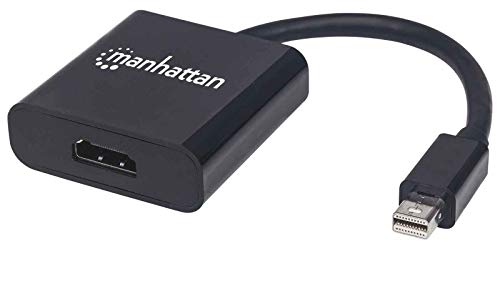 Manhattan 152570 Aktiver Mini-DisplayPort-Stecker auf HDMI-Buchse schwarz von Manhattan