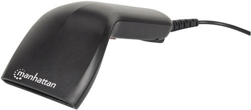 Manhattan 178488 USB-Kit Barcode-Scanner Kabelgebunden 1D CCD Schwarz Hand-Scanner USB von Manhattan