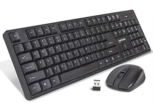 Manhattan Funk-Tastatur, Maus-Set 178990, Schwarz von Manhattan