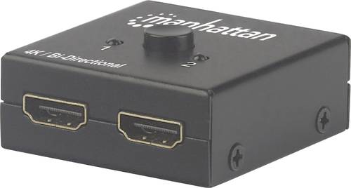 Manhattan 2 Port HDMI-Splitter 4096 x 2160 Pixel Schwarz von Manhattan