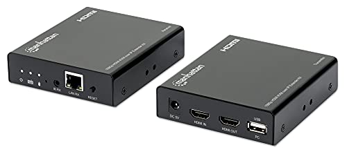 Manhattan 207683 Extender HDMI KVM Over IP 1080p bis zu 120m schwarz Manhattan 207683 Extender HDMI KVM Over IP 1080p bis zu 120m schwarz von Manhattan
