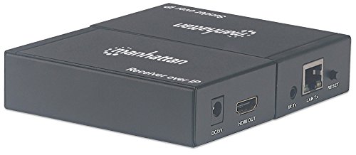 Manhattan 207959 HDMI Over IP Extender Kit Verstärkt 1080p-Signal mit Netzwerk-Switch und einzelnen Netzwerkkabel Schwarz Manhattan 207959 HDMI Over IP Extender Kit Verstärkt 1080p-Signal mit Netzwerk-Switch und einzelnen Netzwerkkabel Schwarz von Manhattan
