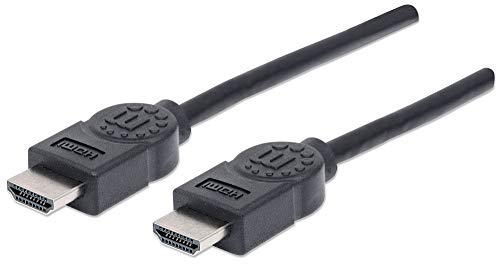 Manhattan 306119 High Speed HDMI Kabel Stecker auf Stecker geschirmt 1,8 m schwarz Manhattan 306119 High Speed HDMI Kabel Stecker auf Stecker geschirmt 1,8 m schwarz von Manhattan