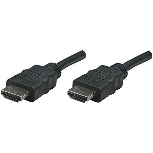 Manhattan 306133 High Speed HDMI Kabel Stecker auf Stecker geschirmt 5 m schwarz von Manhattan