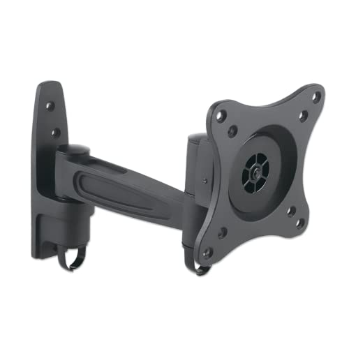 Manhattan 423700 Universal Gelenkarmhalterung für Flachbildschirme ein Schwenkarm 13" bis 27" bis zu 15 kg schwarz Manhattan 423700 Universal Gelenkarmhalterung für Flachbildschirme ein Schwenkarm 13" bis 27" bis zu 15 kg schwarz von Manhattan