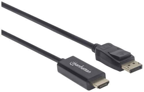 Manhattan DisplayPort / HDMI Adapterkabel DisplayPort Stecker, HDMI-A Stecker 1.00m Schwarz 153195 D Manhattan DisplayPort / HDMI Adapterkabel DisplayPort Stecker, HDMI-A Stecker 1.00m Schwarz 153195 D von Manhattan