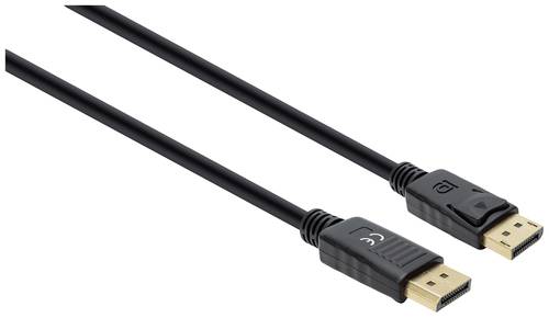 Manhattan DisplayPort Anschlusskabel DisplayPort Stecker, DisplayPort Stecker 1.00m Schwarz 355568 D von Manhattan