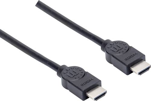 Manhattan HDMI Anschlusskabel HDMI-A Stecker, HDMI-A Stecker 1.50m Schwarz 355308 HDMI-Kabel Manhattan HDMI Anschlusskabel HDMI-A Stecker, HDMI-A Stecker 1.50m Schwarz 355308 HDMI-Kabel von Manhattan