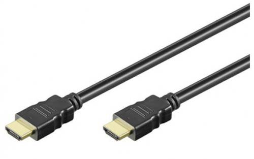 Manhattan HDMI Anschlusskabel HDMI-A Stecker, HDMI-A Stecker 2.00m Schwarz 323215-CG Audio Return Ch von Manhattan