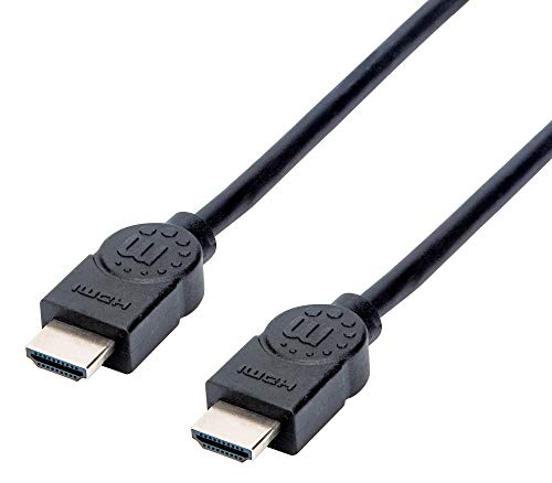 Manhattan HDMI-Kabel High Speed A -> A St/St 1.00m geschirmt von Manhattan