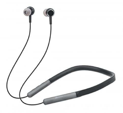 Manhattan Sound Science In-Ear Bluetooth-Sportheadset mit Nackenbügel, Bluetooth 5.0 + EDR, In-Ear-Design, omnidirektionales Mikrofon, integrierte Bedienelemente, schwarz 179805 Manhattan Sound Science In-Ear Bluetooth-Sportheadset mit Nackenbügel, Bluetooth 5.0 + EDR, In-Ear-Design, omnidirektionales Mikrofon, integrierte Bedienelemente, schwarz 179805 von Manhattan