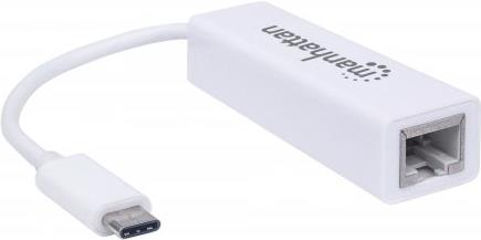 Manhattan Type-C to Gigabit Network Adapter - Netzwerkadapter - USB-C 3,1 - Gigabit Ethernet x 1 (507585) von Manhattan