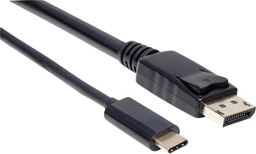 Manhattan USB 2.0 Adapter [1x USB-C® Stecker - 1x DisplayPort Stecker] USB-C auf DisplayPort-Kabel von Manhattan