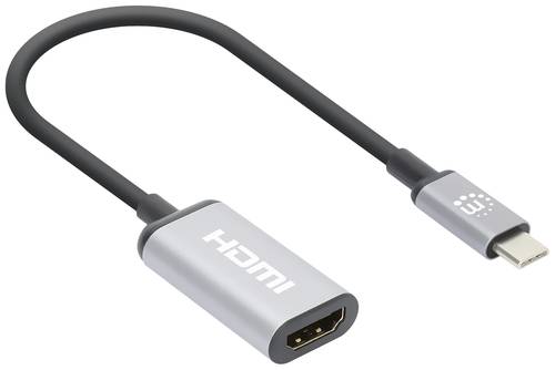 Manhattan USB 2.0 Adapter [1x USB-C® Stecker - 1x HDMI-Buchse] 4K@60Hz USB-C to HDMI-Adapter von Manhattan