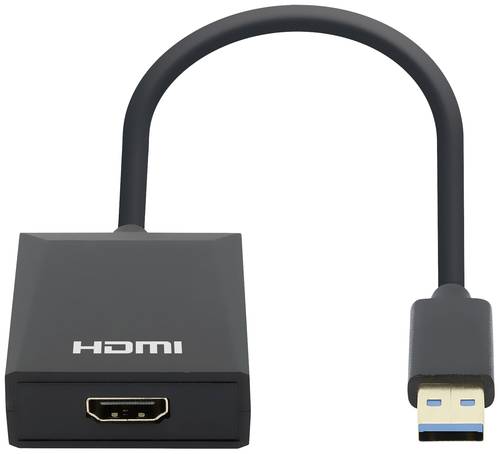 Manhattan USB 3.2 Gen 1 (USB 3.0) Adapter [1x USB 3.2 Gen 1 Stecker A (USB 3.0) - 1x HDMI-Buchse] 15 von Manhattan