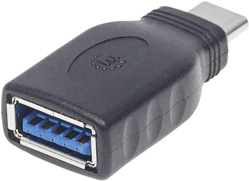 Manhattan USB 3.2 Gen 1 (USB 3.0) Adapter [1x USB 3.2 Gen 2 Stecker C (USB 3.1) - 1x USB 3.2 Gen 2 B von Manhattan