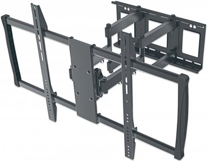 Manhattan Universal LCD Full-Motion Large-Screen Wall Mount - Wandhalterung für LCD-/Plasmafernseher - Stahl - Schwarz - Bildschirmgröße: 152.4-254 cm (60-100) von Manhattan