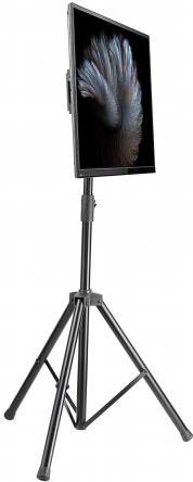 Manhattan Universal Portable TV Mount Tripod - Aufstellung für LCD-Display (Stativ) - Kunststoff, Stahl - Schwarz - Bildschirmgröße: 94-177.8 cm (37-70) - stehend von Manhattan