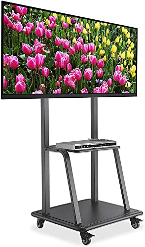 Manhattan Universal TV-Ständer auf Rollen mit besonders hoher Traglast Für Bildschirme von 37" bis 100"*, AV-Fachboden schwarz, 461665 Manhattan Universal TV-Ständer auf Rollen mit besonders hoher Traglast Für Bildschirme von 37" bis 100"*, AV-Fachboden schwarz, 461665 von Manhattan