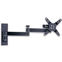Wandhalterung Manhattan 75-200 / bis 25kg / 2 Gelenke sw ret (423670) von Manhattan