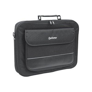 manhattan Laptoptasche Empire Top Load Kunstfaser schwarz 421560 bis 43,2 cm (17 Zoll) von Manhattan