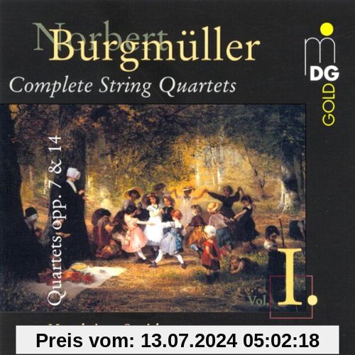 Streichquartette Vol. 1 von Mannheimer Streichquartett