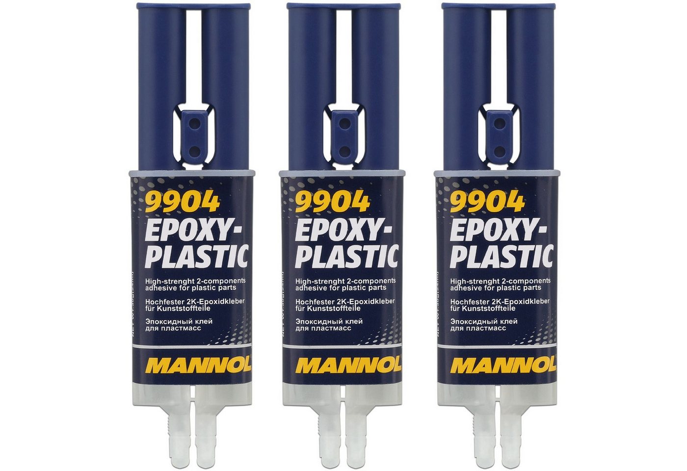 Mannol Kabelbinder 3x 2K-Epoxidkleber für Kunststoffteile Epoxy-Plastic 30 g Typ 9904 Mannol Kabelbinder 3x 2K-Epoxidkleber für Kunststoffteile Epoxy-Plastic 30 g Typ 9904 von Mannol