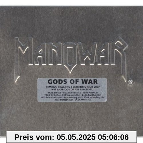 Gods of War (Ltd. Edition, CD + DVD) von Manowar