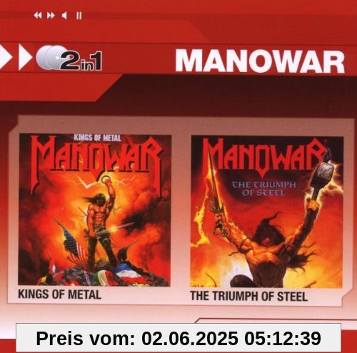 Kings of Metal/Triumph of Steel (2in1) von Manowar