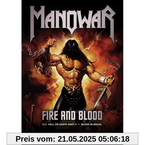 Manowar - Fire And Blood (2 DVDs) von Manowar