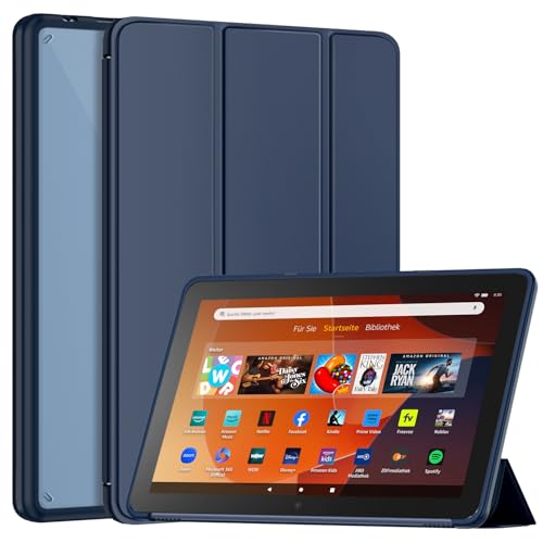 Mansiruyi Dreifache Tablet-Hülle für 10,1 Zoll Tablets (nur 2023 veröffentlichte Modelle der 13. Generation), nicht passend für TCL iPad 10,1 Zoll Tablets, schlanke, leichte Hartschalen-Schutzhülle von Mansiruyi