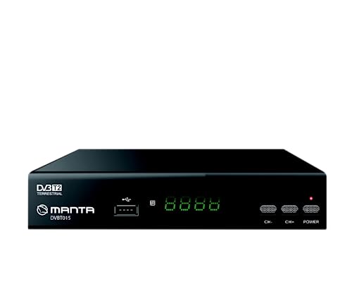 Manta DVD Player für Fernseher mit HDMI Anschluss für Fernseher - USB Eingang mit Fernsteuerung - DVD CD Player - Nicht Blueray - DVD072 von Manta