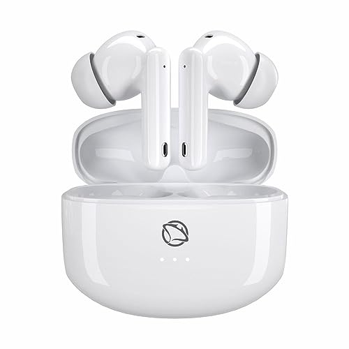 Manta Rytmo 8 In Ear Kopfhörer Kabellos Bluetooth 5.3 mit Mikrofon Hi-Fi Stereoklang TWS Sport USB-C 6h std Music, 21std Akku, Touch Steuerung IPX4 kompatibel mit iPhone Android und Bluetooth-Geräten von Manta