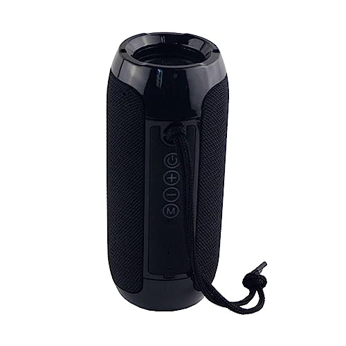 Manta Tragbarer Bluetooth-Lautsprecher - Party Lautsprecher 2x5W – Boombox FM/USB/Micro SD-Karte/AUX-in - Freisprecheinrichtung - Verbesserter Bass - SPK12GO von Manta