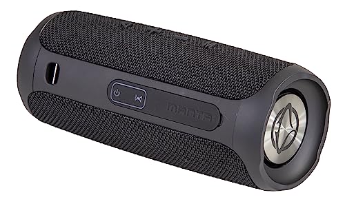 Manta Tragbarer Musikbox Bluetooth Lautsprecher USB 2x5W – IPX4 Wasserdichter - Boombox FM/USB/Micro SD-Karte/AUX-in - Speaker Bluetooth - Super Bass - Schwarz - SPK130GO-BK Manta Tragbarer Musikbox Bluetooth Lautsprecher USB 2x5W – IPX4 Wasserdichter - Boombox FM/USB/Micro SD-Karte/AUX-in - Speaker Bluetooth - Super Bass - Schwarz - SPK130GO-BK von Manta